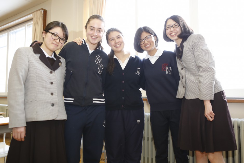 グローバルイシューズプログラム 中学校の学び 本校の教育 札幌聖心女子学院 中学校 高等学校